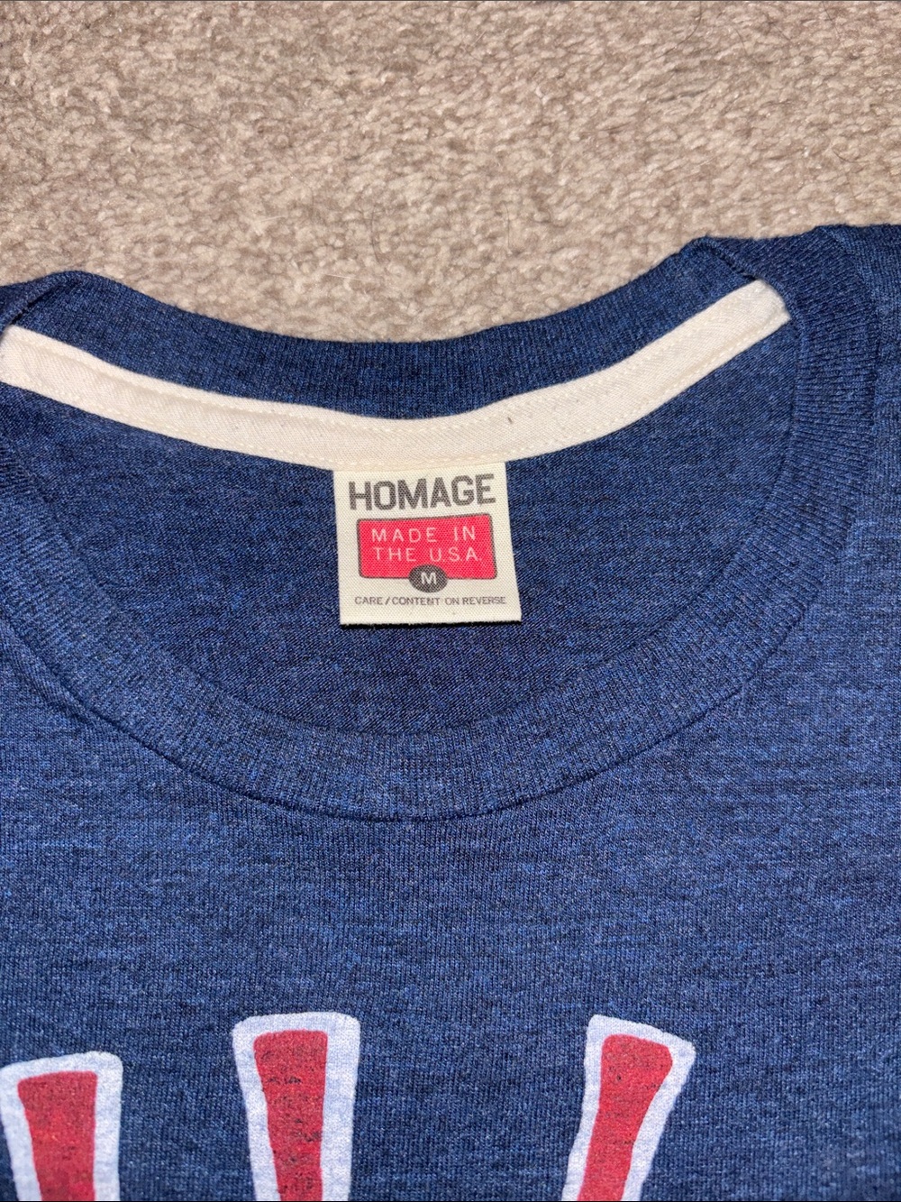 Old School Homage Major League Cleveland Wild Thing tee - Picture 3 of 4